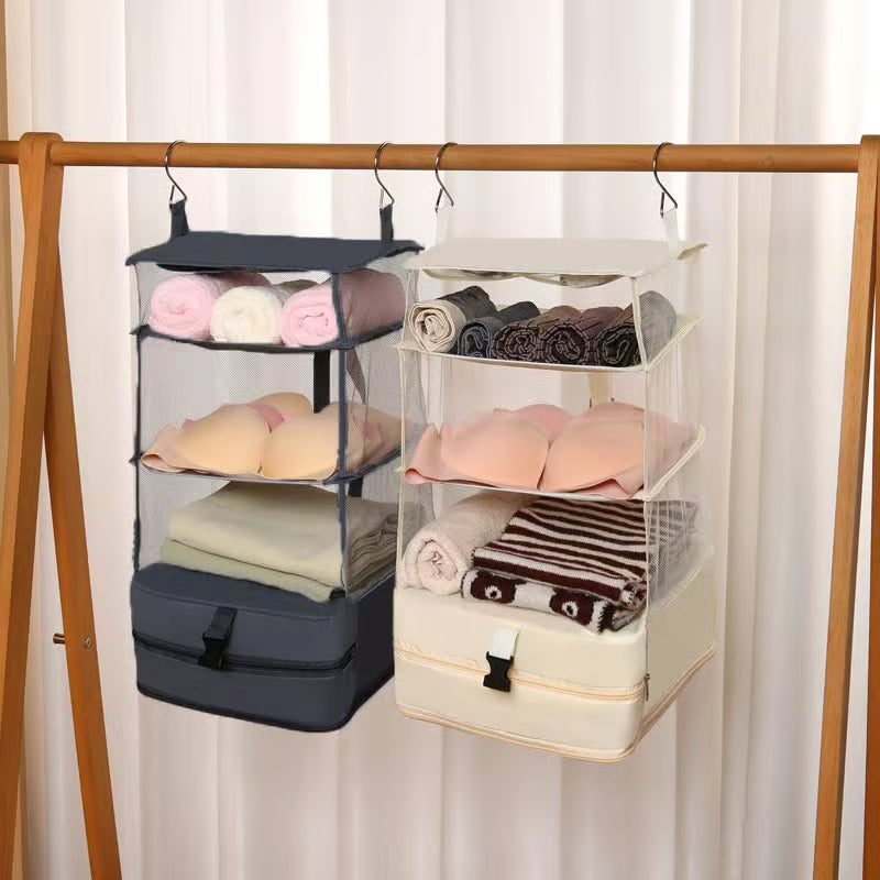 Organizer saves closet space